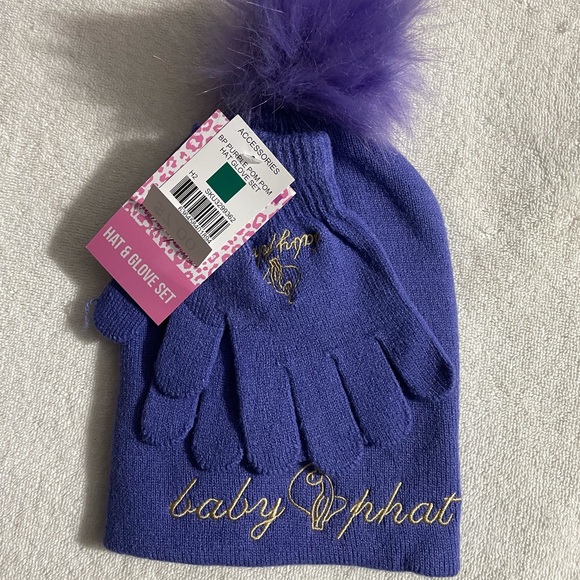 Baby Phat Hat & Glove Set - Picture 1 of 2